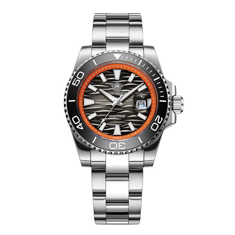 ADDIESDIVE AD2514 Wave Quartz Watch