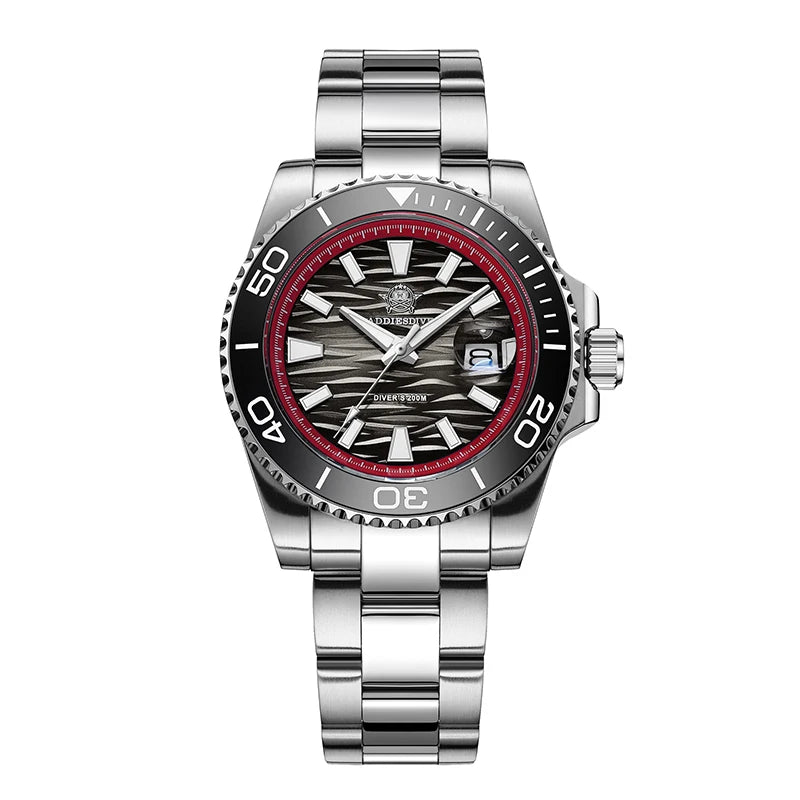ADDIESDIVE AD2514 Wave Quartz Watch